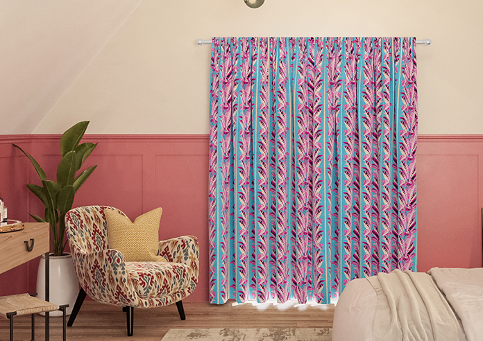 Miami, Pink - Made To Measure Curtains - Image 7
